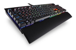 約1,680万色のLEDバックライト搭載! Corsairの新ゲーミングキーボード発売 画像