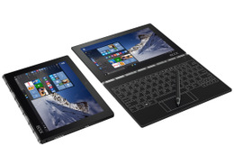 Lenovo、描画タブレットとキーボードを兼ねるパッド付き2in1端末「Yoga Book」発表【IFA 2016】 画像
