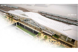 2020年暫定開業!品川新駅のイメージが公開に 画像