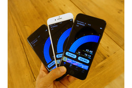 iPhone 7発売!通信速度を早速チェック【SPEED TEST】 画像