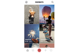 動画の撮影&編集&シェアが手軽にできる「LINE MOMENTS」リリース! 画像