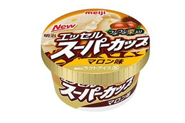 スーパーカップにマロン味が登場! 画像