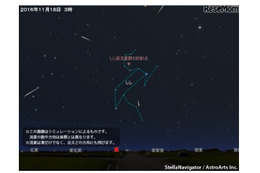 しし座流星群が17日にピーク……見頃や観測条件は？ 画像