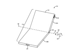 iPhone 8で採用？Appleが折りたたみスマホに関する新特許取得 画像
