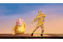 トレエン斎藤、『SING/シング』ブタのグンターのコラボ!YouTubeで動画公開 画像