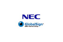 NECとグローバルサイン、企業向けカスタム認証局構築・連携分野で協業 画像