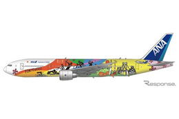 ANA、東京オリンピック・パラリンピック特別塗装機のデザイン決定 画像