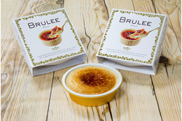 クレーム・ブリュレがアイスに！スプーンで割って食べる「BRULEE」登場 画像