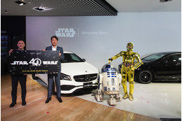 メルセデス・ベンツ「CLA」と「スター・ウォーズ」がコラボ！限定仕様車が台数限定で登場 画像