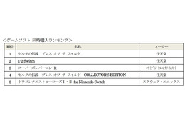 ゲームユーザーは疲れ目を嫌う？「Nintendo Switch」と同時購入した周辺機器ランキング 画像