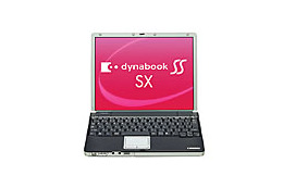 東芝、Windows XP Professional(SP2)搭載の「dynabook SS SX」 画像