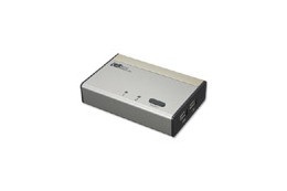2台のPCを1組のマウス/キーボード/DVIディスプレイで操作できる切替器——Windows/Mac混在OK 画像