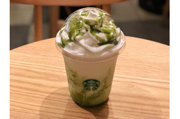 スタバから新フラペチーノ登場!抹茶の風味とホワイトモカシロップの組み合わせが魅力 画像