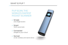 もうスマホじゃ我慢できない！ポケットに入る最速スキャナ「PUP Scan」 画像