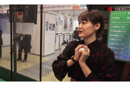 センサー内臓の野球ボール「MAQ(マキュー)」を体験!【ウェアラブルEXPO 動画レポ】 画像