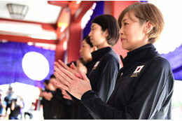 中田久美監督の誕生日に必勝祈願！女子日本代表が8年ぶりのメダル獲得に挑む 画像