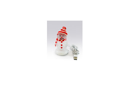 クリスマスシーズン恒例! グリーンハウス、雪ダルマ/クリスマスツリーのUSB接続イルミネーショングッズ 画像