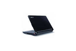 エイサー、ミニノートPC「Aspire one」に新色ギャラクシー・ブラックを追加——全モデルHDD容量160GBに! 画像