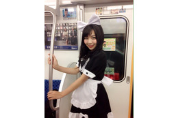 武田舞彩、ハロウィンの仮装披露!メイドから返り血ゾンビ姿も 画像