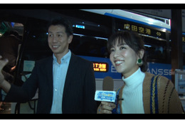 石川恋がバスターミナルでインタビューに初挑戦！ 画像