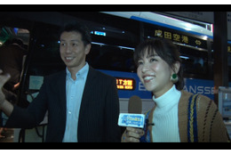 石川恋がバスターミナルでインタビューに初挑戦! 画像
