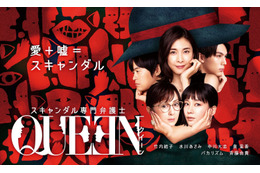だまし絵のような構図......竹内結子主演ドラマ『QUEEN』ポスター解禁 画像