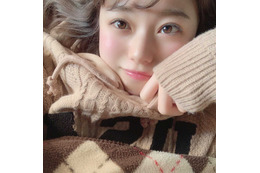 ニット姿が可愛すぎる!『女子高生ミスコン2017-2018』準グランプリ・萩田帆風 画像
