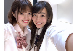 福田愛依と萩田帆風が制服姿で「絶対彼女」をダンス!TikTok動画に「かわいすぎる」の声 画像