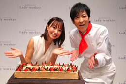 鈴木亜美、激辛ケーキをペロリ!その辛さにELT伊藤一朗が言葉失う 画像