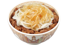 すき家、さっぱりとした味わい魅力の「和風オニサラ牛丼」発売 画像