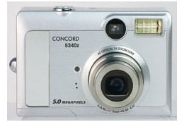 コンコルドカメラ、24,800円の510万画素デジカメ 画像