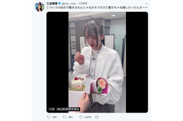 わーすた三品瑠香、メンバーからのサプライズに感涙！ 画像