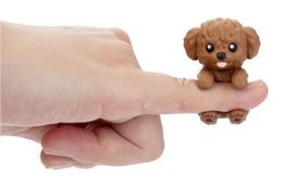 たった5cm!コミュニケーションも可能なペット玩具「ゆびわんこ」登場 画像