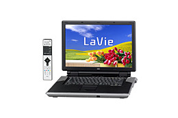 NEC、17型ワイド画面でTVを視聴できるAVノート「LaVie TW」など 画像