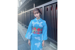 「ひと足早く、夏を満喫」傳谷英里香が浴衣美人に! 画像