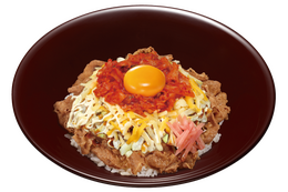 すき家、「お好み牛玉丼」に初のトリプルトッピング施した新商品 画像