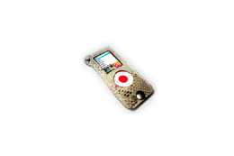 パイソン(ニシキ蛇)革使用! ソフトな肌触りと握りやすいデザインのiPod nano用ソフトレザーケース 画像