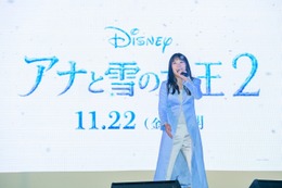 『アナ雪2』日本版エンディング歌う中元みずき、大阪・光の饗宴2019開宴式で生歌披露 画像