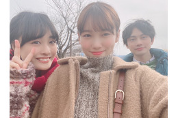 大友花恋&飯豊まりえ&渡辺佑太朗の“大マブダチ”3ショットにファン「最高です!!」 画像