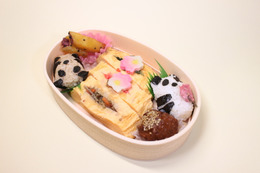 お花見弁当AWARD パンダ部門1位「パンダ お花見弁当」を食う！～とにかく見た目が可愛らしい～ 画像