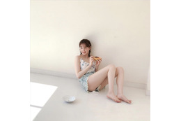トリンドル玲奈、なりたいミラクルボディ公開!オフショットにも反響 画像