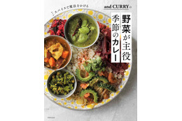 季節の野菜をふんだんに使用！and CURRYのカレーレシピ本が発売中 画像