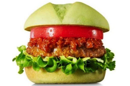 モスバーガー、野菜・穀物由来の「グリーンバーガー」本日発売 画像