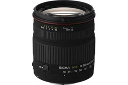 シグマ、デジタル用11倍ズームレンズ「18-200mm F3.5-6.3 DC」 画像