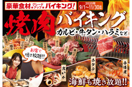 大江戸温泉物語 南紀串本、焼肉&和洋中バイキングが同時に楽しめるフェア開催 画像