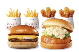 絶品チーズバーガーやサイドメニューがお得に!ロッテリア、「30%OFF バーガーパック」登場 画像