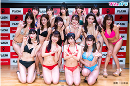 「ミスFLASH2021」ファイナリストお披露目動画公開!フレッシュな水着姿を披露! 画像