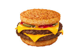 マクドナルド、ごはんバーガー新商品「ごはんダブチ」発売 画像