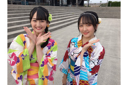 STU48・石田千穂&信濃宙花、ファンと共同で花火大会を開催!約300発を夜空に打ち上げ! 画像