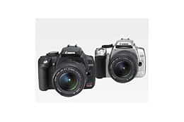 キヤノン、世界最軽量の初心者向け800万画素デジタル一眼レフ「EOS Kiss Digital N」 価格は10万円弱 画像